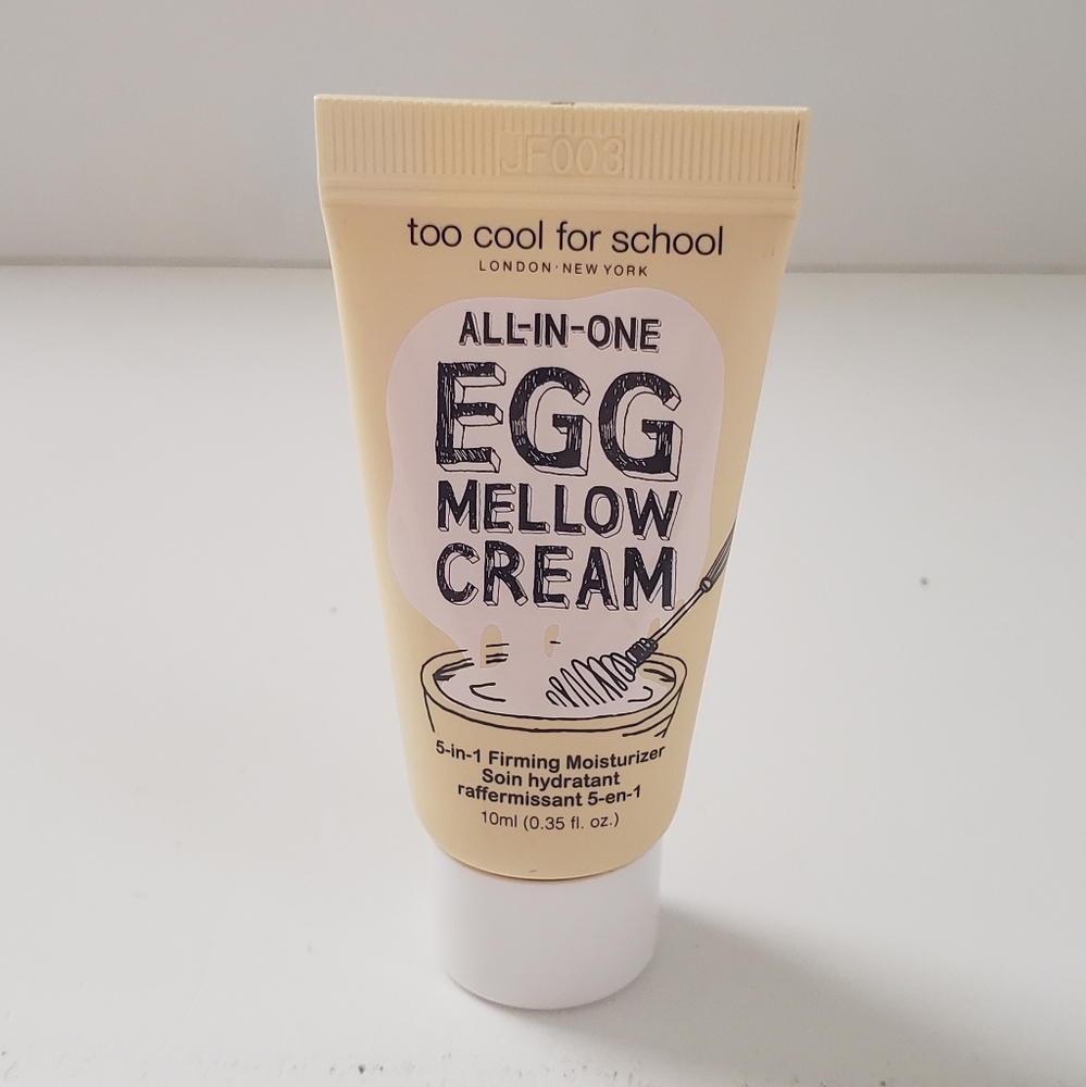 ⭐4/$15 Too Cool For School Egg Mellow Cream